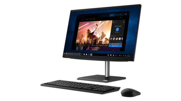 ⁦מחשב AIO LENOVO V30a 24'' FHD i5-1035G1/8GB/256GB/W10P/1Y⁩ – תמונה ⁦5⁩