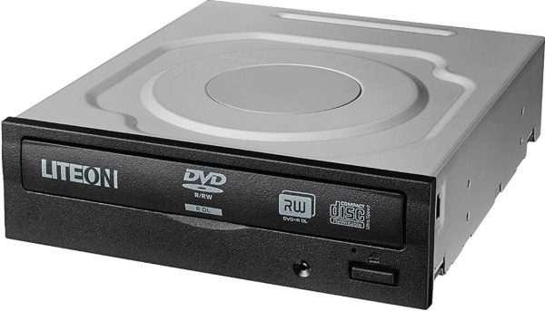 ⁦צורב פנימי למחשב נייח "3.5 Lite-On IHAS124 DVD-RW X24 SATA⁩ – תמונה ⁦2⁩