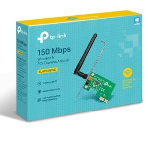 כרטיס רשת אלחוטי פנימי למחשב נייח TP-Link N150 Wireless
