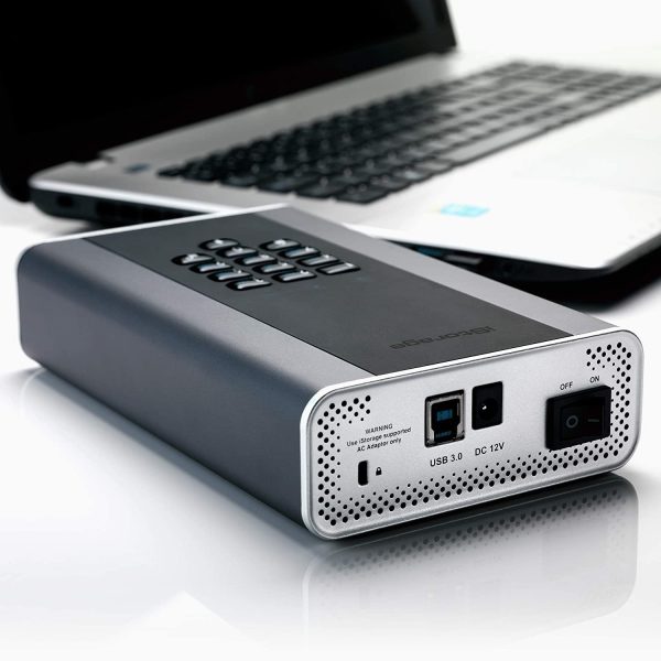 ⁦דיסק קשיח מוצפן 3.5'' / DiskAshur DT2 / 3TB / Class / FIPS⁩ – תמונה ⁦8⁩