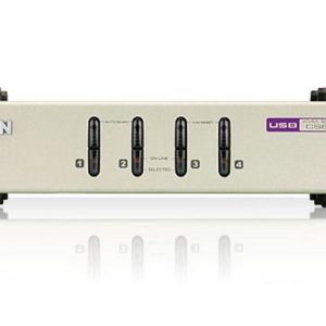 ממתג KVM ל-4 מחשבים  ATEN CS84U USB/VGA/PS2