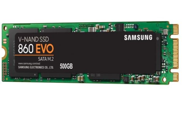 ⁦דיסק SSD Samsung 860 EVO M.2 SATA 500GB⁩ – תמונה ⁦3⁩