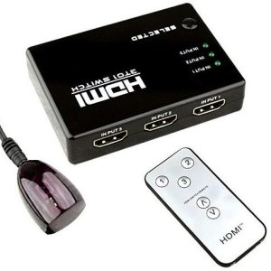 קופסת מיתוג HDMI עם 3 כניסות