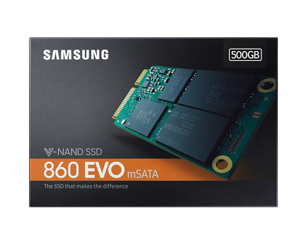 ⁦דיסק SSD Samsung 860 EVO mSATA 500GB⁩ – תמונה ⁦3⁩