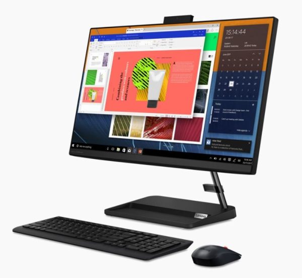 ⁦מחשב אול אין וואן  AIO LENOVO IdeaCentre 24'' i7-1165G7⁩ – תמונה ⁦3⁩