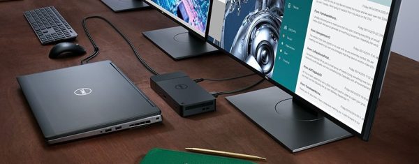 ⁦תחנת עגינה מקורית Dell WD19 130W⁩ – תמונה ⁦3⁩