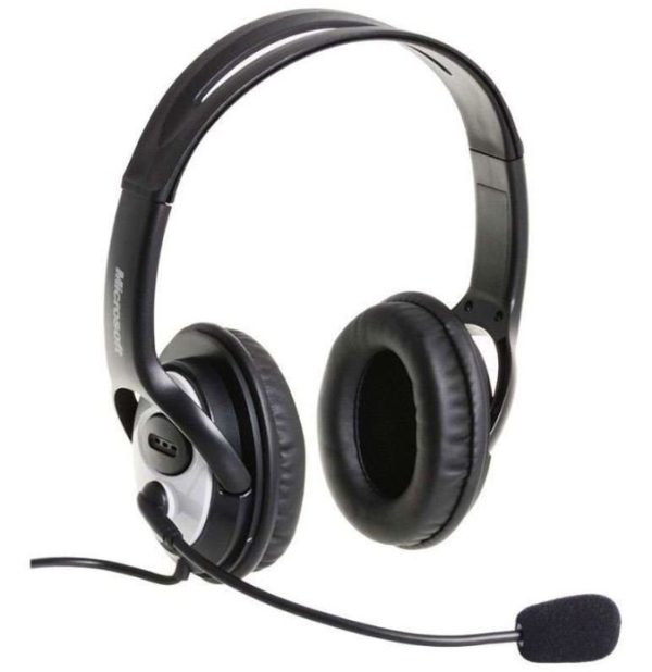 ⁦אוזניות עם מיקרופון Microsoft LX-3000⁩ – תמונה ⁦2⁩