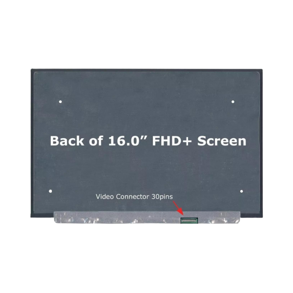 מסך 16.0 / ASUS / FHD / 30PIN / IPS / NO Brackets / PCB on bent