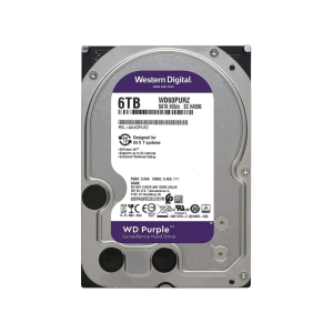 דיסק קשיח פנימי WD Purple Desktop 3.5" 6TB 5400RPM 64MB 3YL