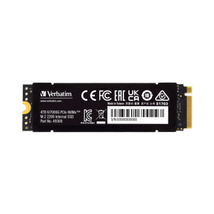 דיסק VERBATIM Vi7000G PCIe4 NVMe M.2 SSD 4TB 7000/6400