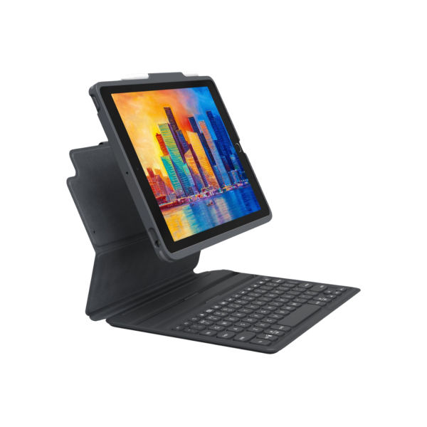 ⁦כיסוי ZAGG ומקלדת אנגלית/עברית אלחוטית דגם IPAD 10.2" PRO Keys⁩ – תמונה ⁦2⁩