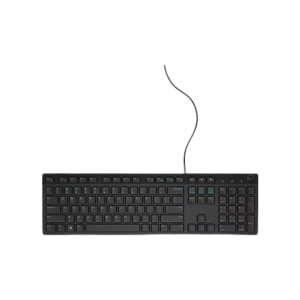 מקלדת מולטימדיה חוטית צבע שחור אריזה חומה Dell 580-ADHZ KB216