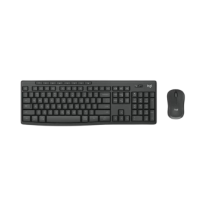 סט עסקי מקלדת עכבר אלחוטי Logitech MK370 מאובטח BT / דונגל 1YL