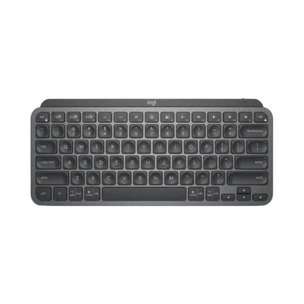 מקלדת אלחוטית Logitech MX Keys Bluetooth כולל תאורת לד בצבע אפור