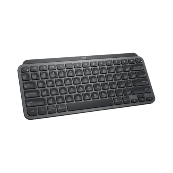 ⁦מקלדת אלחוטית Logitech MX Keys Bluetooth כולל תאורת לד בצבע אפור⁩ – תמונה ⁦2⁩