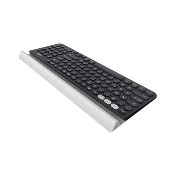 ⁦מקלדת בלוטות' אלחוטית Logitech K780 Multi-Device Quiet Desktop⁩ – תמונה ⁦3⁩
