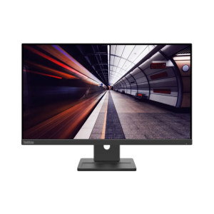 מסך מחשב Lenovo E24 23.8 16:9|IPS|HDMI+DP|SPK|Tilt|Pivot|3YO
