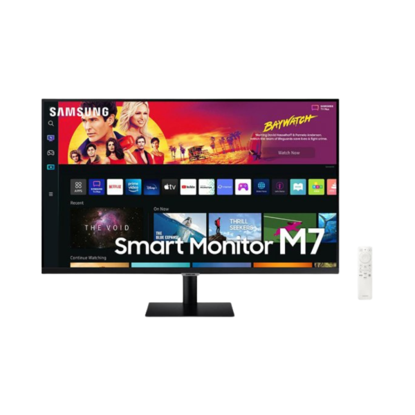 מסך מחשב חכם כולל שלט "31.5 Samsung Smart Monitor M7 4K S32