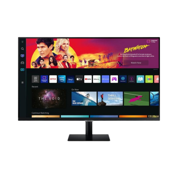 ⁦מסך מחשב חכם כולל שלט "31.5 Samsung Smart Monitor M7 4K S32⁩ – תמונה ⁦2⁩