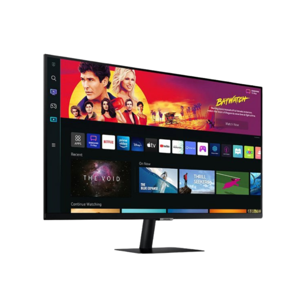 ⁦מסך מחשב חכם כולל שלט "31.5 Samsung Smart Monitor M7 4K S32⁩ – תמונה ⁦4⁩