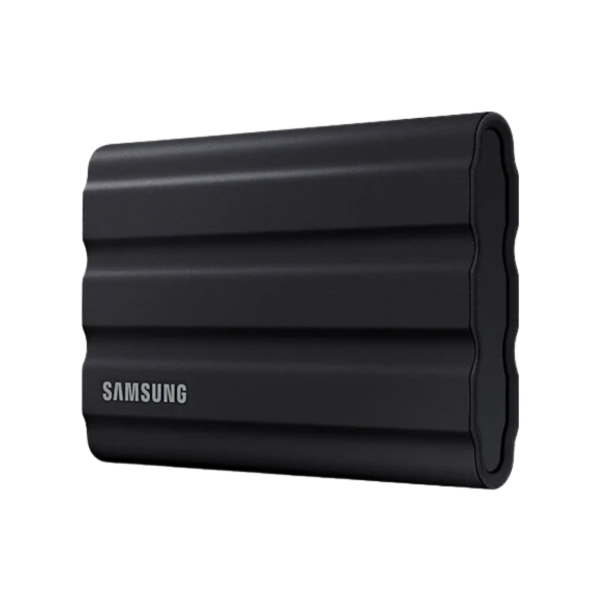 ⁦כונן קשיח SSD חיצוני Samsung SSD T7 USB 3.2 4T Type-C צבע שחור⁩ – תמונה ⁦2⁩