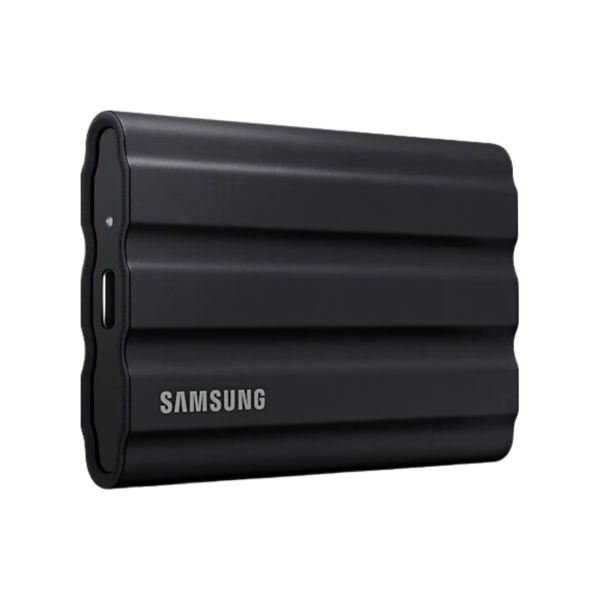 ⁦כונן קשיח SSD חיצוני Samsung SSD T7 USB 3.2 4T Type-C צבע שחור⁩ – תמונה ⁦3⁩