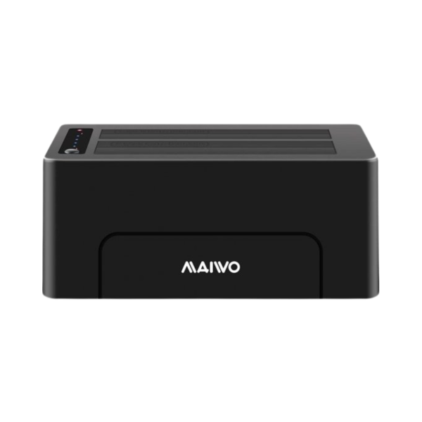 משכפל | תחנת עגינה Maiwo 3.5'' / 2.5'' Dual Bay SATA HDD & SSD