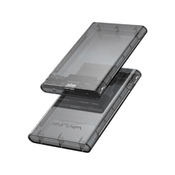⁦קופסא בגודל 2.5" Wavlink USB 3.0 to SATA HDD SSD WL-ST239 1Y⁩ – תמונה ⁦2⁩