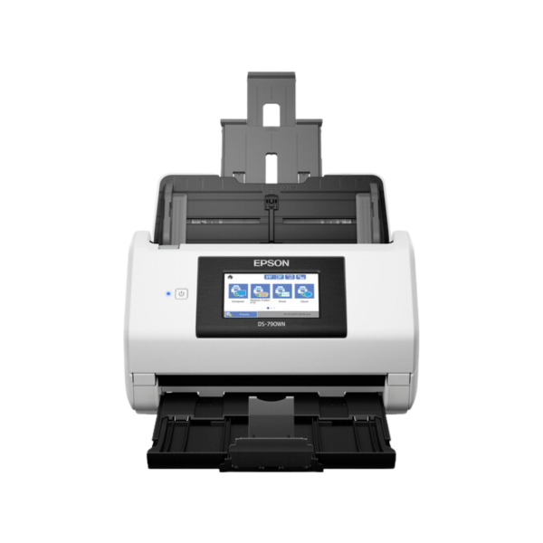 סורק צבעוני דו צדדי EPSON DS790WN 4.3" מזין 100 דפים שנה אחריות