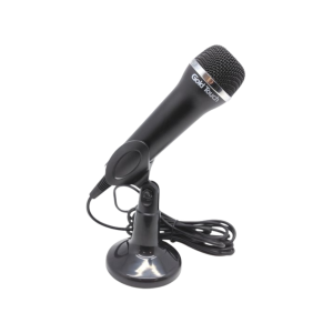 מיקרופון שולחני חיבור USB כולל מעמד gold touch E-MIC-50 שנה אחריות