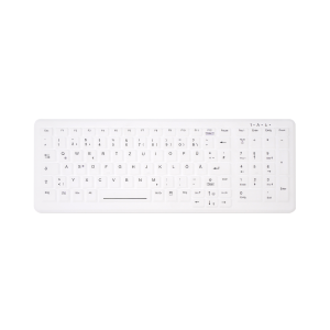 מקלדת רחיצה לבנה HENGYU IP68 אטומה ורחיצה USB/PS2 CK103A