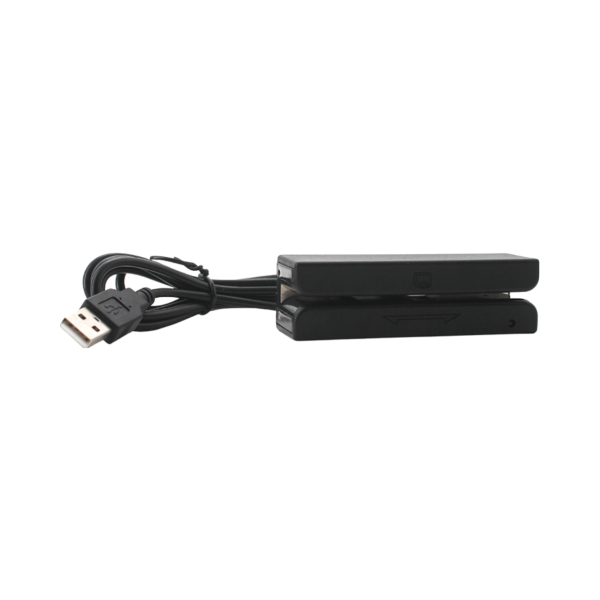 ⁦קורא מגנטי לכרטיס אשראי 2 צדדים בחיבור USB + נורה וצפצוף XPOWER⁩ – תמונה ⁦3⁩