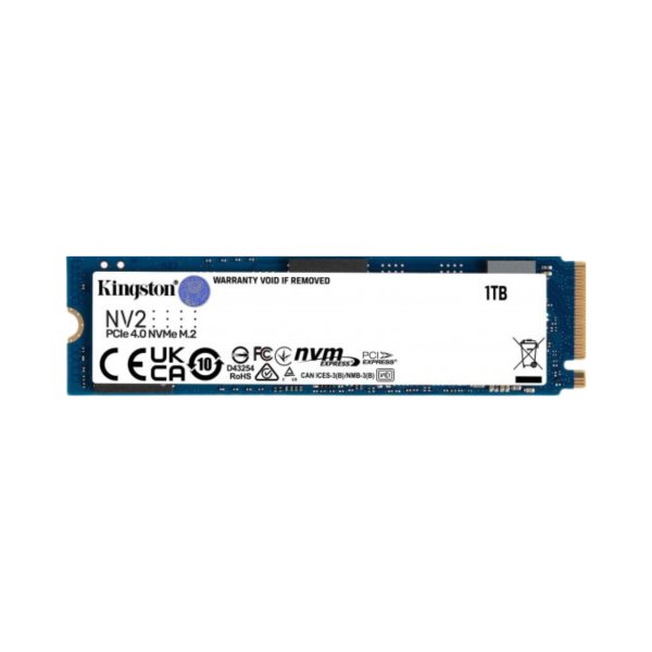 כונן Kingston NV2 PCIe 4.0 x4 NVMe M.2 2280 1TB SSD