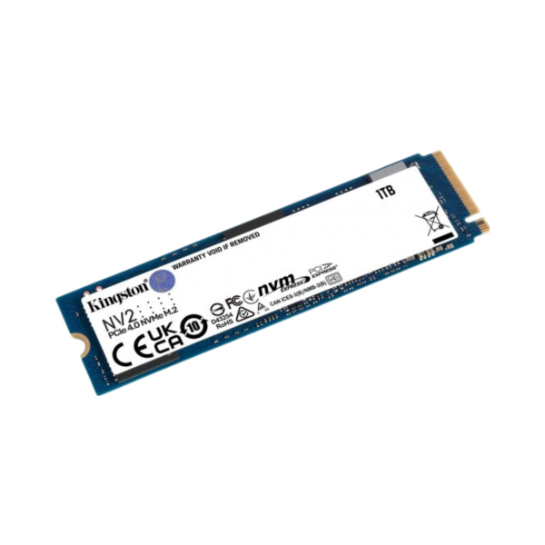 ⁦כונן Kingston NV2 PCIe 4.0 x4 NVMe M.2 2280 1TB SSD⁩ – תמונה ⁦2⁩