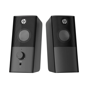 רמקולים למחשב HP DHS-2101 חיבור USB/AUX - עוצמה 12W Black 1Y