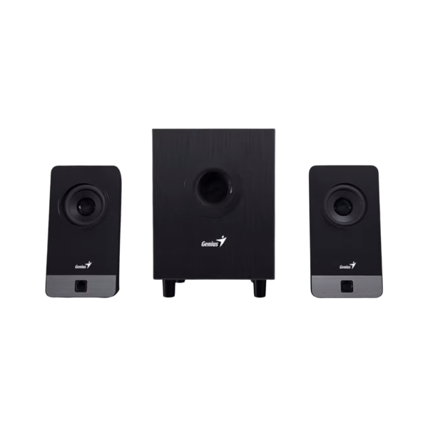 רמקולים למחשב עץ Genius SW-2.1 300X 6Wx2 110V or 220V AC 1Y
