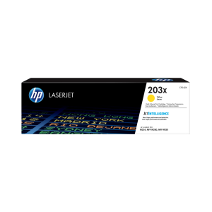 טונר חלופי HP 203X CF542X בצבע צהוב Yellow הדפסה עד 2500 עמודים