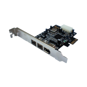 כרטיס הרחבה FireWire-800 תומך 1394b + 1394a בחיבור PCI-E STLab