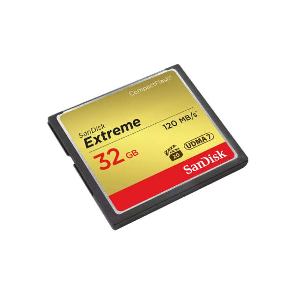 כרטיס זיכרון SanDisk Extreme CF 32GB 120MB/s