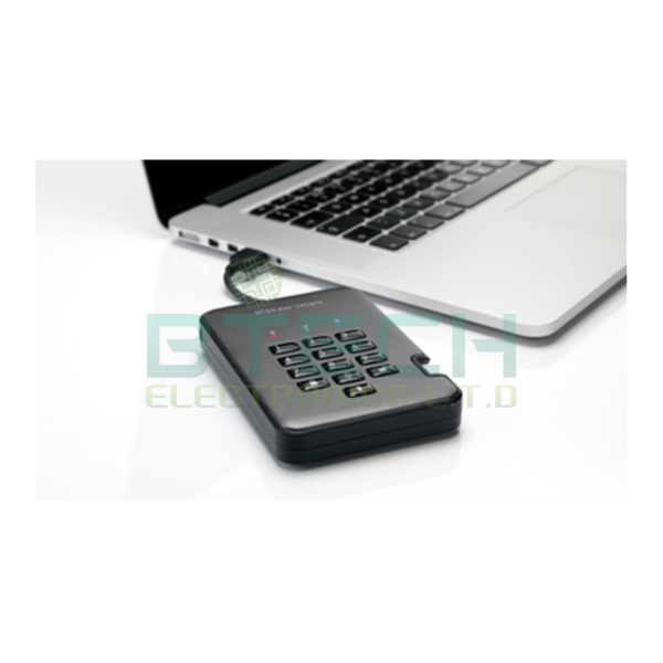 ⁦דיסק מוצפן נייד diskAshur Pro2 SSD FIPS Certified⁩ – תמונה ⁦4⁩