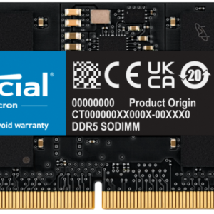 זיכרון למחשב נייד Crucial 16GB DDR5-5600 SODIMM